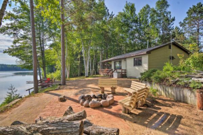 Lakefront Cabin with Private Dock, Beach and Fire Pit!
